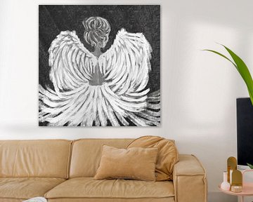 Graceful Angel by Krista Kitsz Art