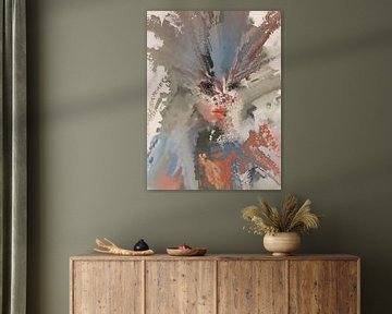 Modern painted face