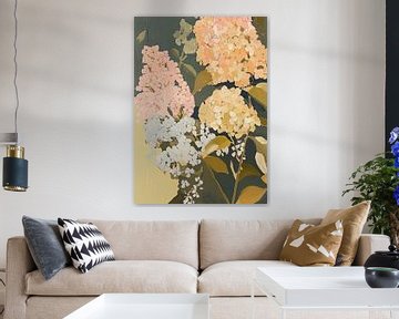 Mid-Century Grace in Bloom by Niklas Maximilian