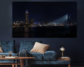 Rotterdam Skyline van Alex Hoeksema