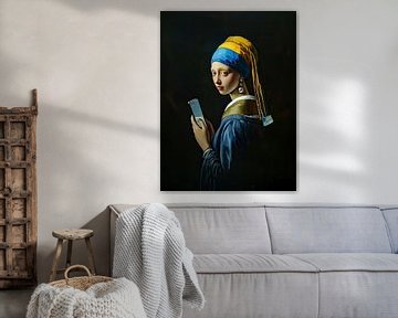 Het meisje met de smartphone van May