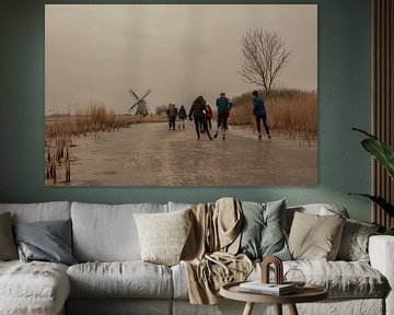 schaatsen bij de grote wielen van anne droogsma