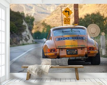 Rob Dickinson - Sänger 1969 Porsche 911 Hot Rod von Maurice van den Tillaard