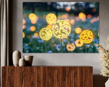 Magische bloemen vol licht van Imperial Art House