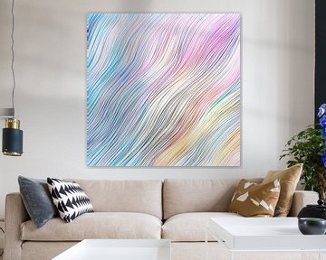 Colour swirl | Pastel Waves by Modern Collection