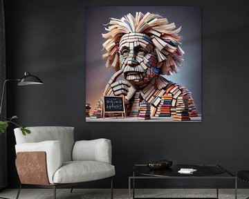 Kunst van boeken - Albert Einstein van Eric Nagel