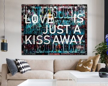 Love is just a kiss away van Frank van Meurs