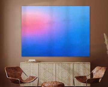 Kleurverloop | Overgang Roze Blauw van Modern Collection