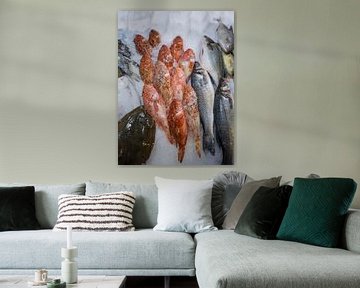 Vismarkt op Mallorca van t.ART