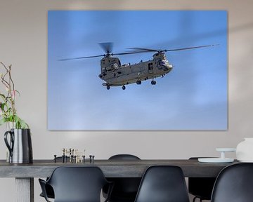 Chinook komt op bezoek op Schiphol van Maxwell Pels