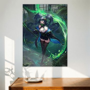 Anime Girl with Scythe