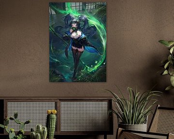 Anime Mädchen mit Sense von Kaua Araujo
