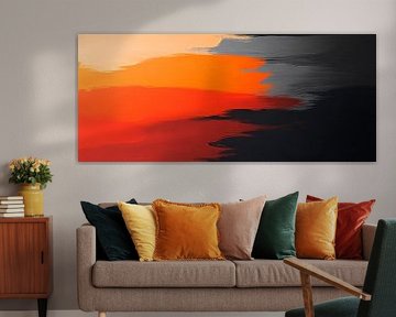 Play of colours in the abstract by Poster Art Shop