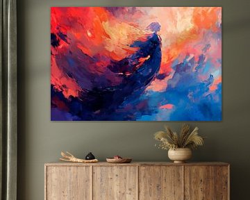 Verschmelzung von Farben – Traumhaft von Poster Art Shop