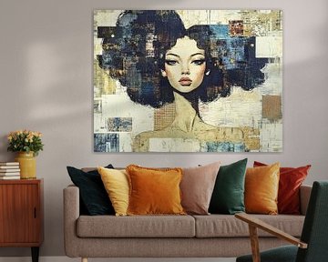 Mystic Gaze van De Mooiste Kunst