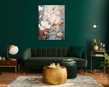 Magnolia Kunst van I ❤ Bloemen