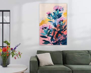 Malen von Blättern von Wunderbare Kunst