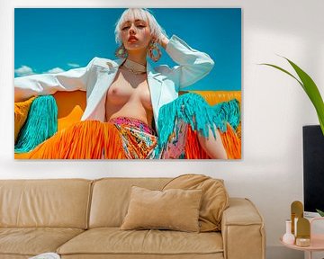 Modern portrait shot outdoors by Poster Art Shop