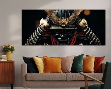 Samoerai harnassen in detail - Krachtig van Poster Art Shop