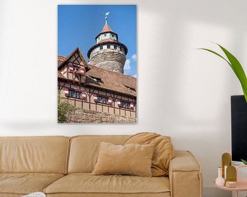 NÜRNBERG Sinwellturm der Kaiserburg 