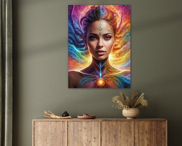 méditation potrait femmes