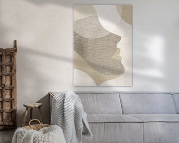 Verfijnde Contouren in Neutrale Harmonie van Color Square