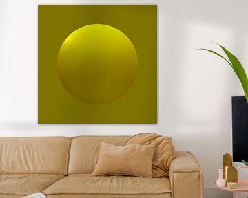 Modern Abstract. Minimalism. Olive green.