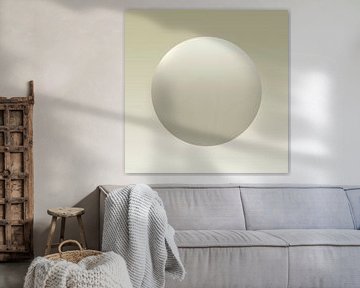 Modern Abstract. Minimalisme. Verloop in kleur. 3 van Alie Ekkelenkamp