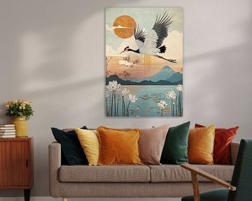 Japanse kunstdruk 