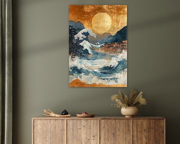 Japanese art print