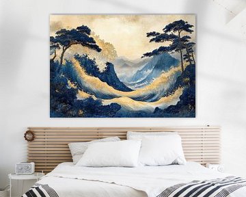 Japanese art print