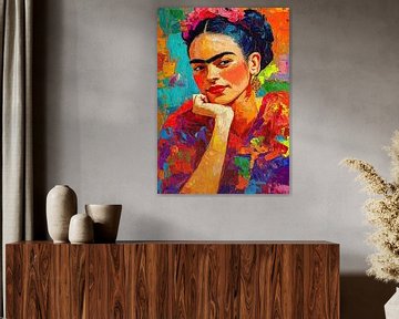 Frida "Kleuren van de ziel" van Niklas Maximilian