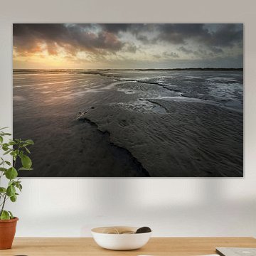 Sunset at the Green Beach