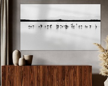 Roze flamingo's van JA Art Photography