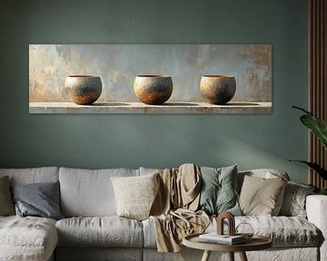 Metal Pots by Art Whims