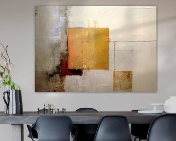 Square | Whispered Geometry by ARTEO Paintings