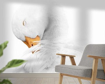 Rust in Witte Elegantie Gans van Femke Ketelaar