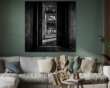 Urben, Urbex Photography, intérieur d'un bâtiment industriel sur Erik Martens