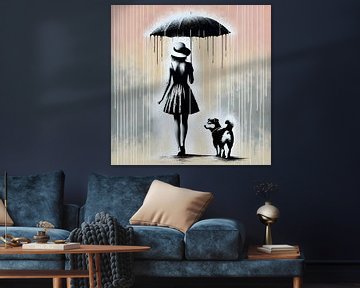 Rainy day van FoXo Art