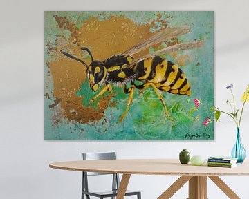 Vespula Vulgaris I Kaiserstuhl van Anja Semling