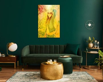 Sunshine model by Iris van Bokhorst