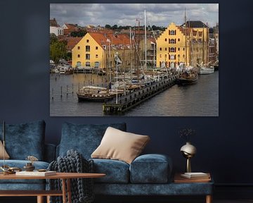 Jachthaven van Svendborg van Sander Groenendijk