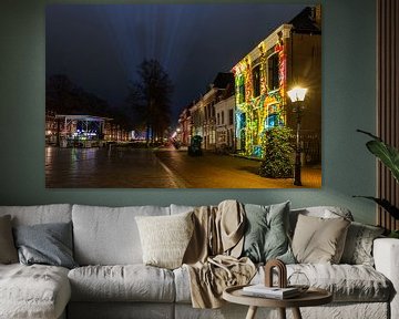 Zierikzee zeelicht festival in de nacht van Dexter Reijsmeijer