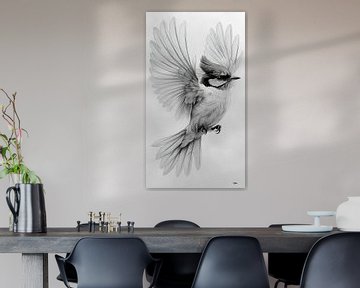 potlood tekening van Gelissen Artworks