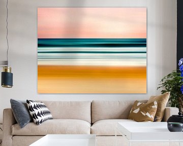 Kom nu samen - Coastal Abstract van Joseph S Giacalone Photography