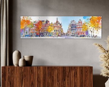 Painting Amsterdam by Abstract Painting
