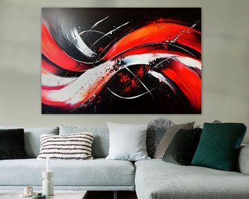 Dynamic colour movement - Abstract by Poster Art Shop