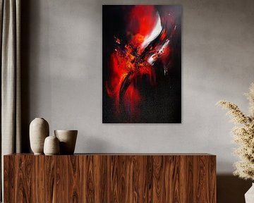 Dynamic colour explosion - Abstract by Poster Art Shop