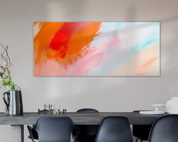 Colourful abstraction - creative and lively by Poster Art Shop