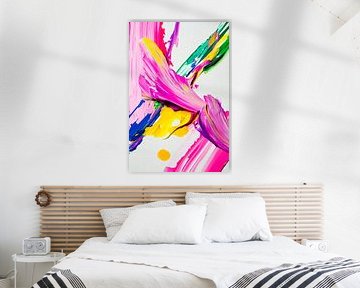 Colourful acrylic art - dynamic and modern by Poster Art Shop